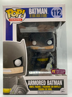 Armored batman pop