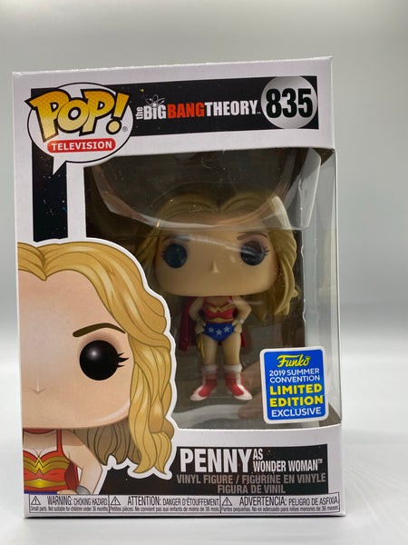 Penny as Wonder Woman pop